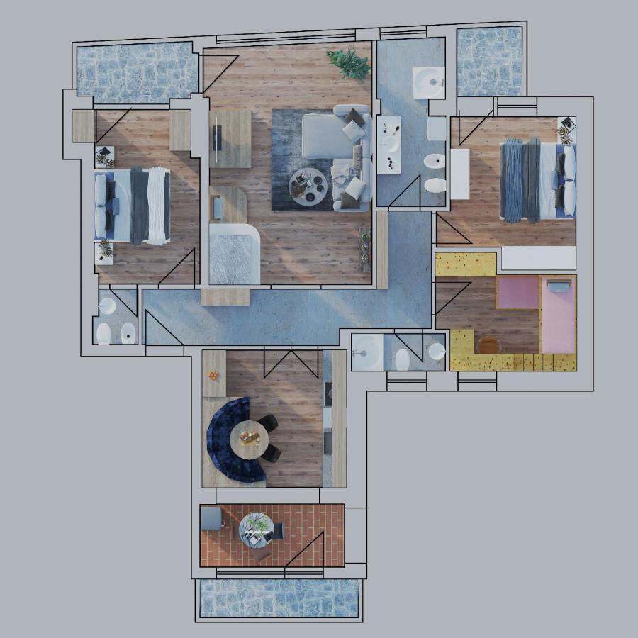 Apartment Argentis Krumas-Living - Kronplatz San Vigilio Di Marebbe Exterior foto